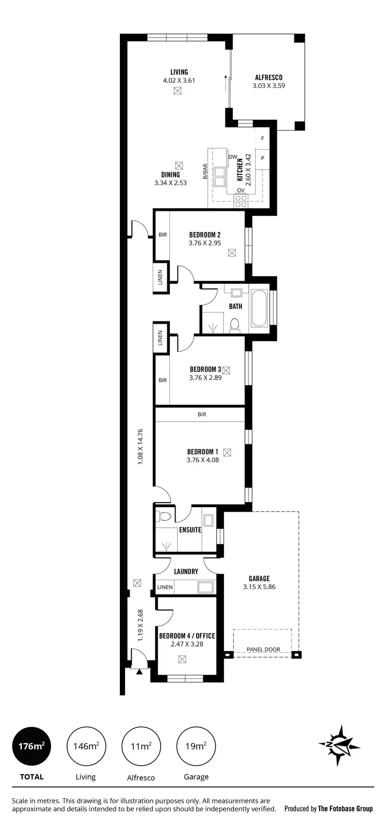 Floorplan of Homely house listing, 42A Queen Street, Norwood SA 5067