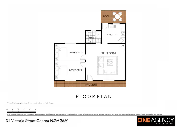 Floorplan of Homely townhouse listing, 31 Victoria Street, Cooma NSW 2630