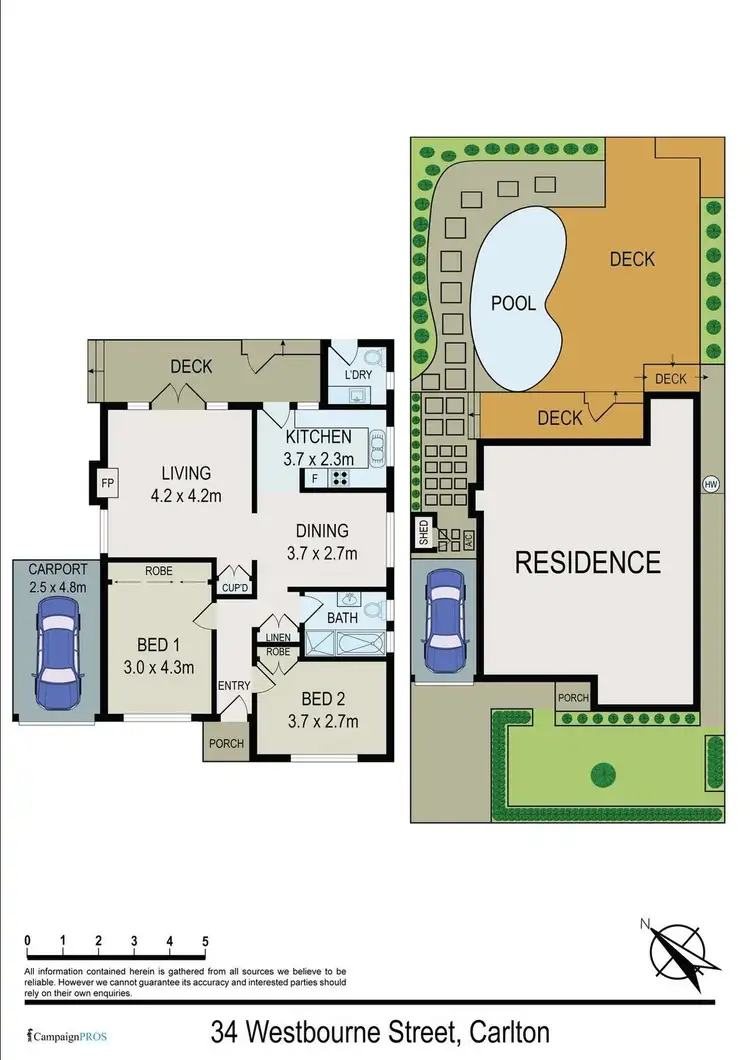 Floorplan of Homely house listing, 34 Westbourne Street, Carlton NSW 2218