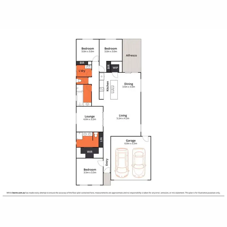 Floorplan of Homely house listing, 40 Devereux Way, Charlemont VIC 3217