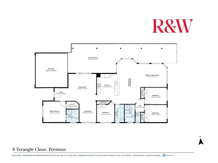 Floorplan of Homely house listing, 8 TERANGLE CLOSE, Prestons NSW 2170