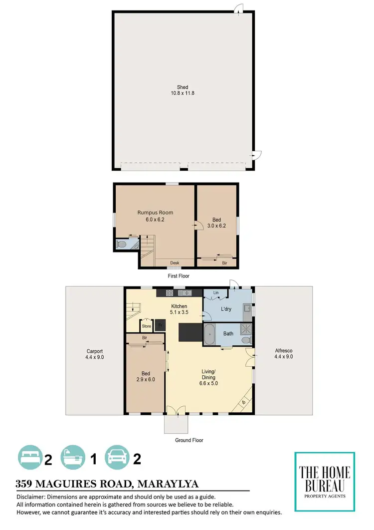 Floorplan of Homely house listing, 359 Maguires Road, Maraylya NSW 2765