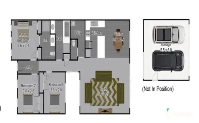 Floorplan of Homely townhouse listing, 73 Gledhill Street, Narre Warren South VIC 3805