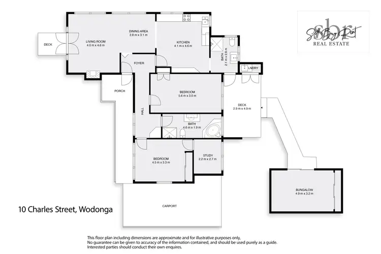 Floorplan of Homely house listing, 10 CHARLES STREET, Wodonga VIC 3690