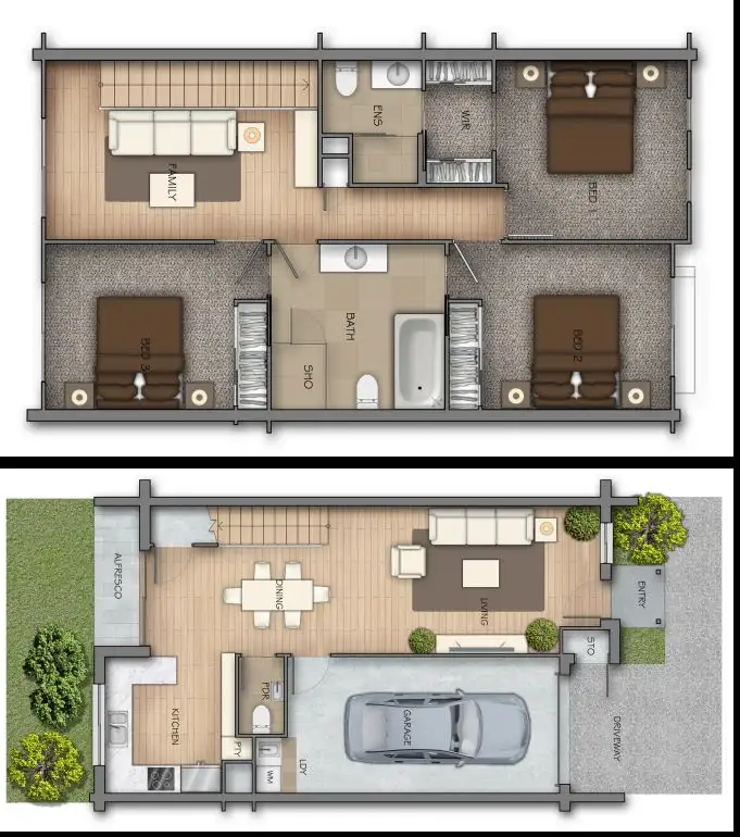 Floorplan of Homely townhouse listing, 48/71 Amy Street, Morayfield QLD 4506