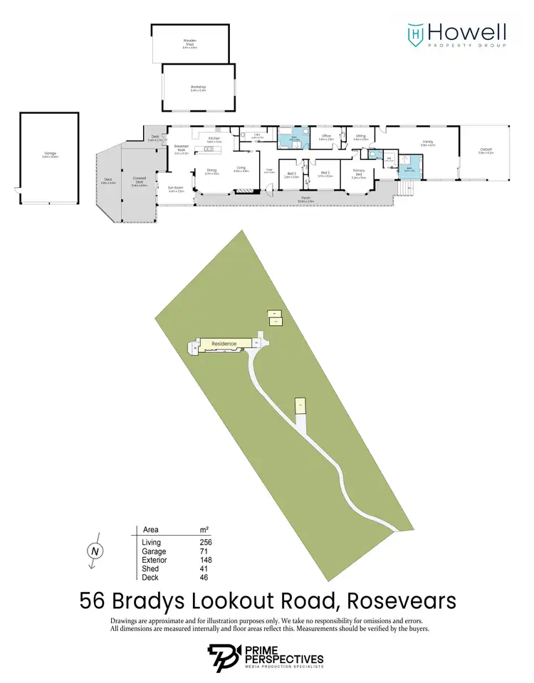 Floorplan of Homely house listing, 56 Bradys Lookout Road, Rosevears TAS 7277