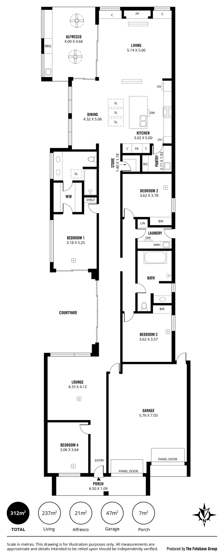 Floorplan of Homely house listing, 12 Kitchener Street, Netherby SA 5062