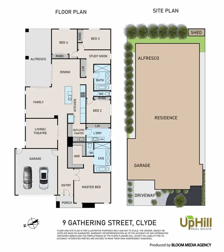 Floorplan of Homely house listing, 9 Gathering Street, Clyde VIC 3978