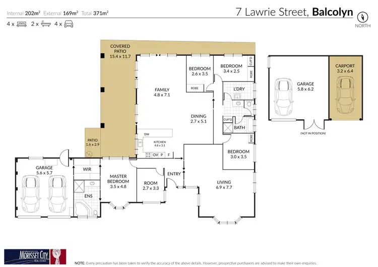 Floorplan of Homely house listing, 7 Lawrie Street, Balcolyn NSW 2264