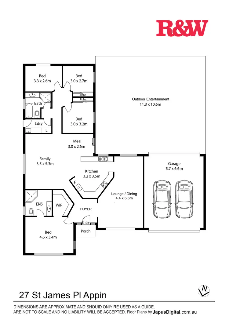 Floorplan of Homely house listing, 27 St James Place, Appin NSW 2560