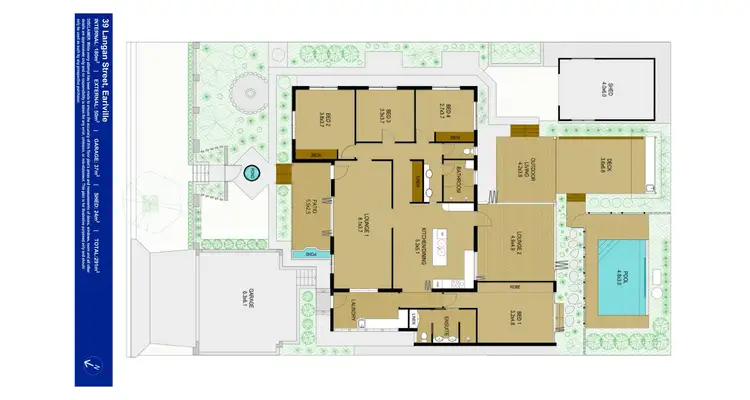 Floorplan of Homely house listing, 39 LANGAN STREET, Earlville QLD 4870