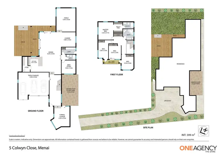 Floorplan of Homely house listing, 5 Colwyn Close, Menai NSW 2234