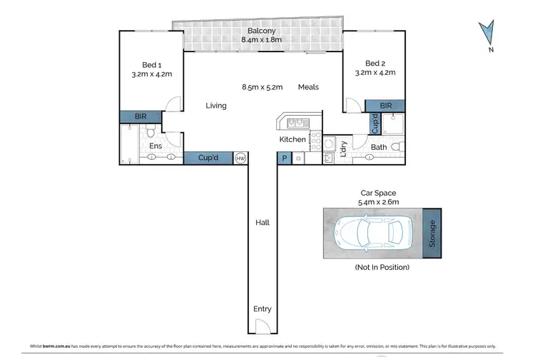 Floorplan of Homely apartment listing, 3/13 York Street, Geelong VIC 3220