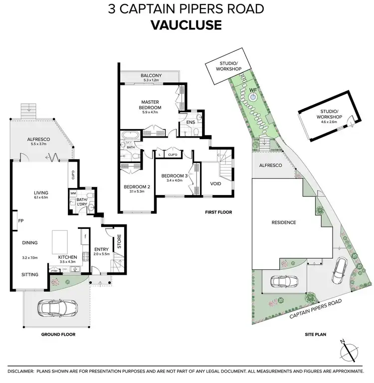 Floorplan of Homely house listing, 3 Captain Pipers Road, Vaucluse NSW 2030