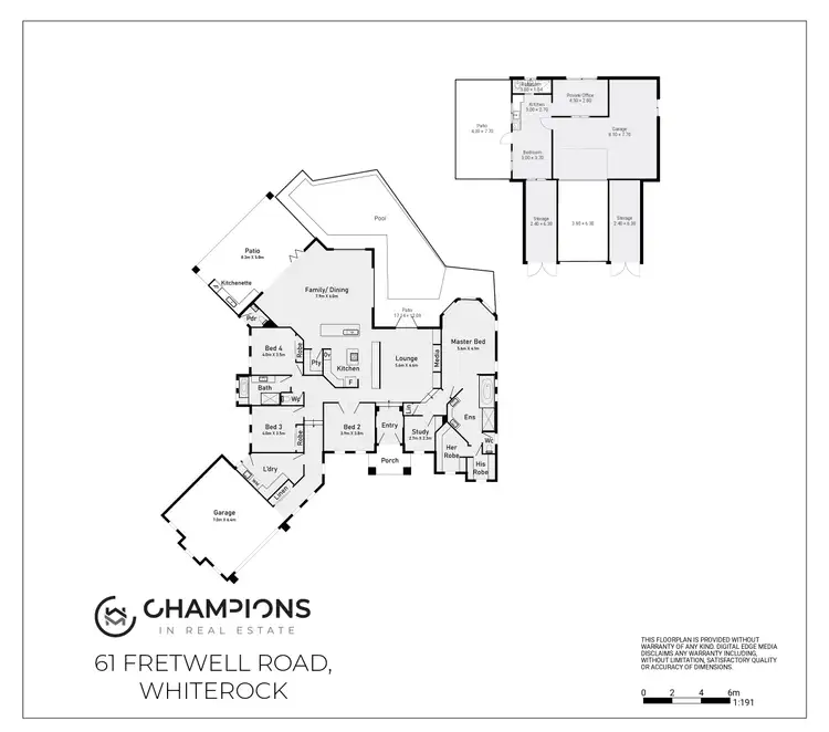 Floorplan of Homely house listing, 61 Fretwell Road, White Rock QLD 4868