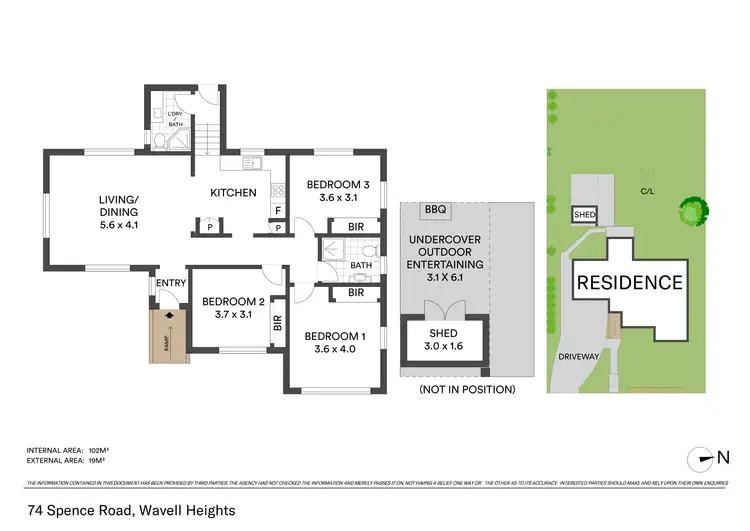 Floorplan of Homely house listing, 74 Spence Road, Wavell Heights QLD 4012