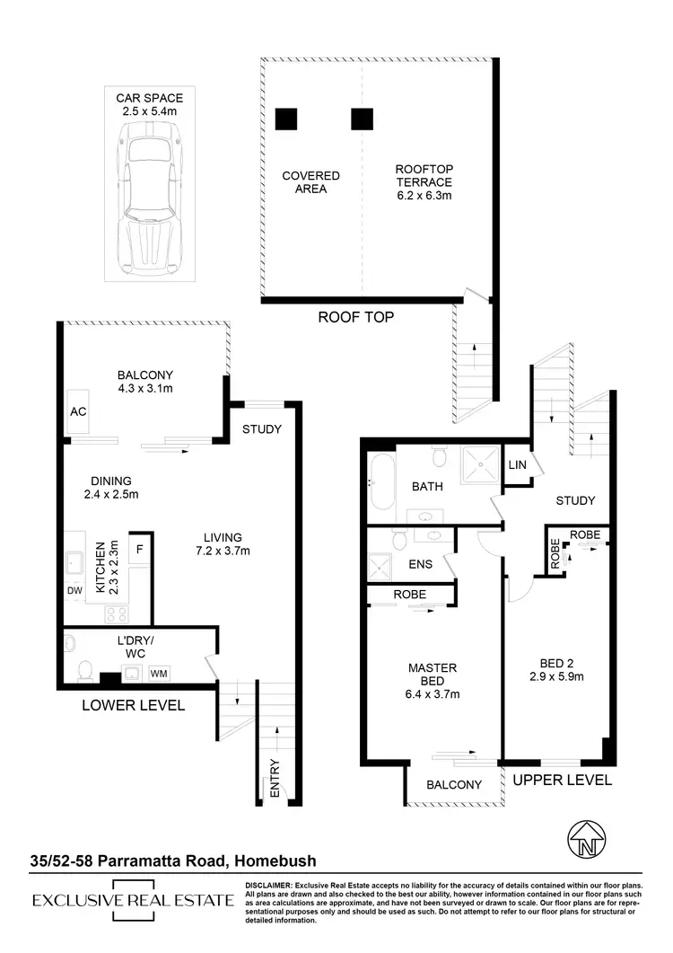Floorplan of Homely apartment listing, 35/52 Parramatta Road, Homebush NSW 2140