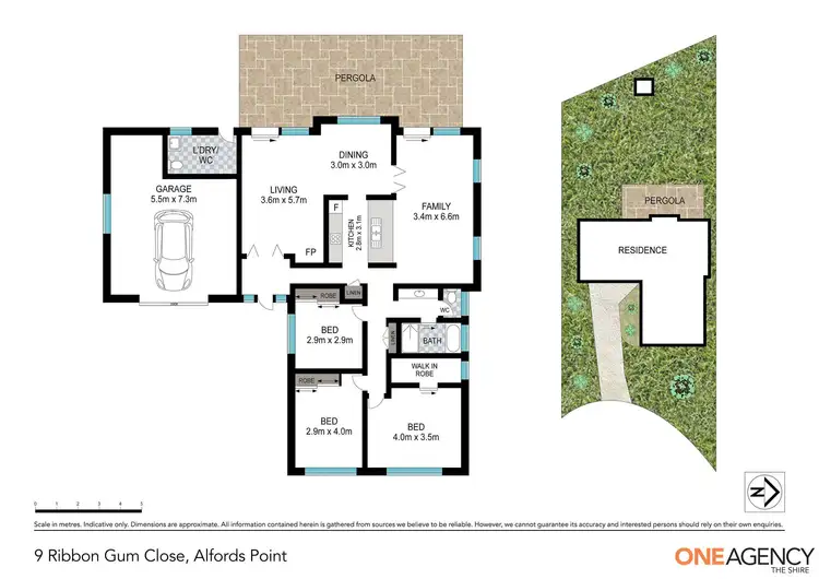 Floorplan of Homely house listing, 9 Ribbon Gum Close, Alfords Point NSW 2234