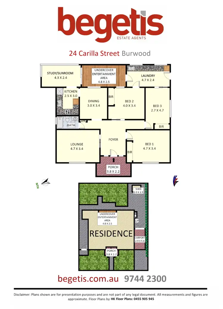 Floorplan of Homely house listing, 24 Carilla Street, Burwood NSW 2134