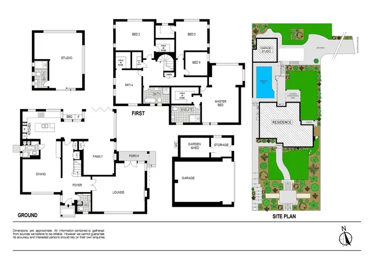 Floorplan of Homely house listing, On Request Bangalla Street, Warrawee NSW 2074