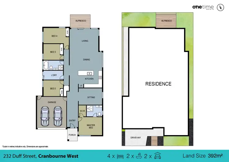 Floorplan of Homely house listing, 232 Duff Street, Cranbourne West VIC 3977