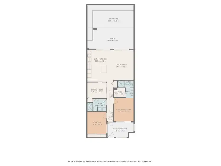 Floorplan of Homely unit listing, 3/16 Marjorie Street, Mooloolaba QLD 4557