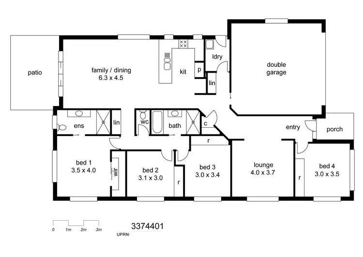 Floorplan of Homely house listing, Address available on request