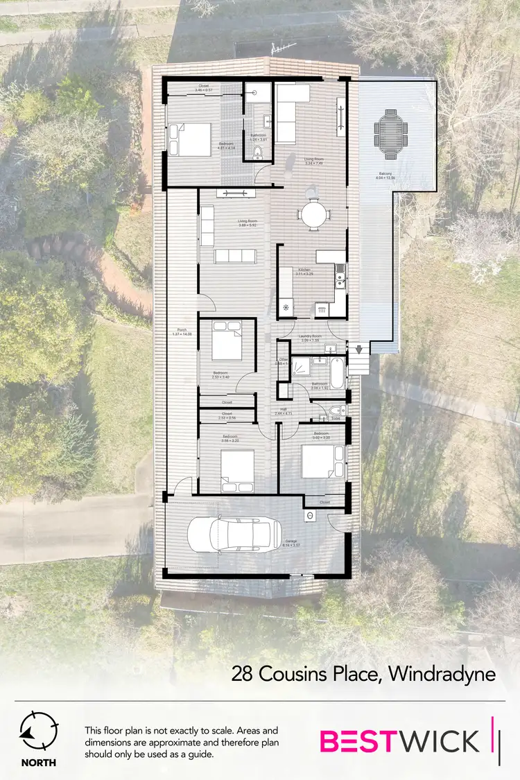 Floorplan of Homely house listing, 28 Cousins Place, Windradyne NSW 2795