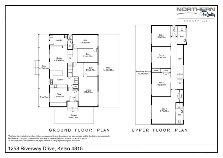 Floorplan of Homely house listing, 1258 Riverway Drive, Kelso QLD 4815