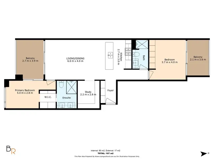 Floorplan of Homely apartment listing, 315/18 Fennelly Street, Randwick NSW 2031