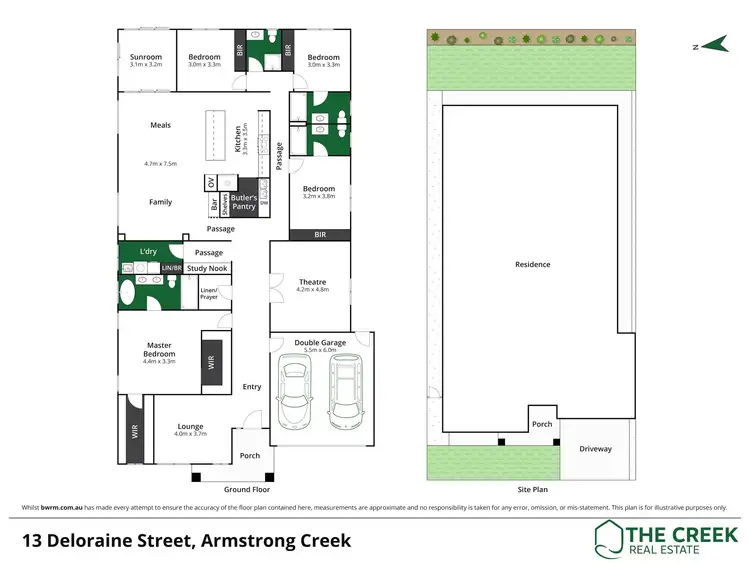Floorplan of Homely house listing, 13 Deloraine Street, Armstrong Creek VIC 3217