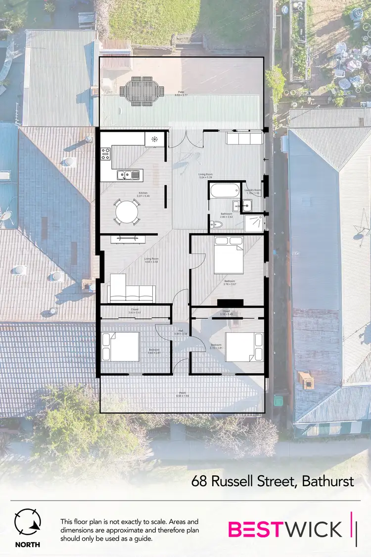 Floorplan of Homely house listing, 68 Russell Street, Bathurst NSW 2795