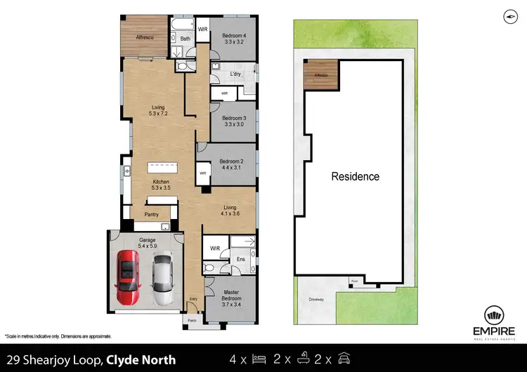 Floorplan of Homely house listing, 29 Shearjoy Loop, Clyde North VIC 3978
