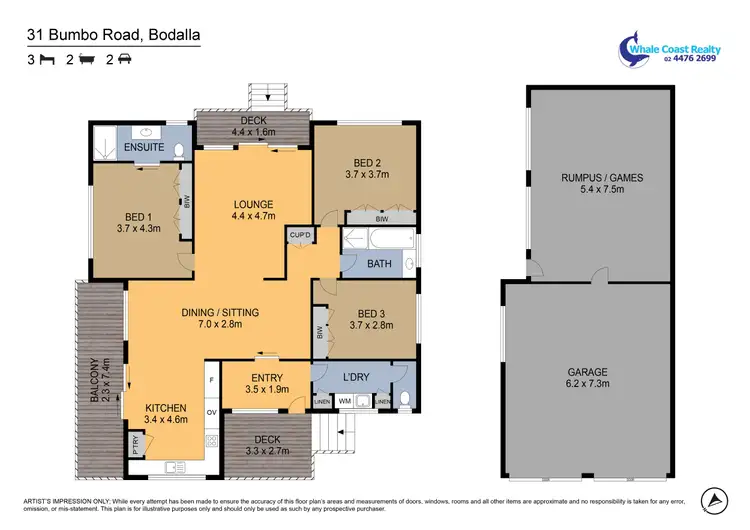 Floorplan of Homely house listing, 31 Bumbo Road, Bodalla NSW 2545