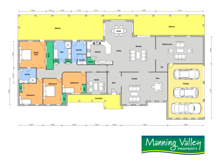 Floorplan of Homely rural property listing, 205 Aerodrome Road, Nabiac NSW 2312