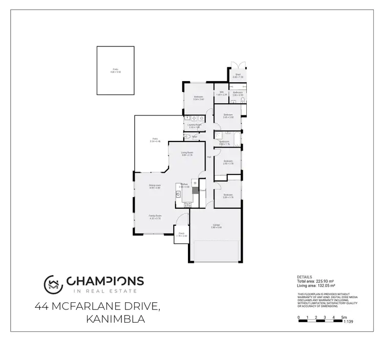 Floorplan of Homely house listing, 44 McFarlane Drive, Kanimbla QLD 4870