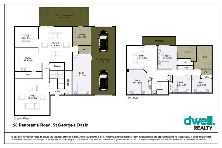 Floorplan of Homely house listing, 20 PANORAMA ROAD, St Georges Basin NSW 2540
