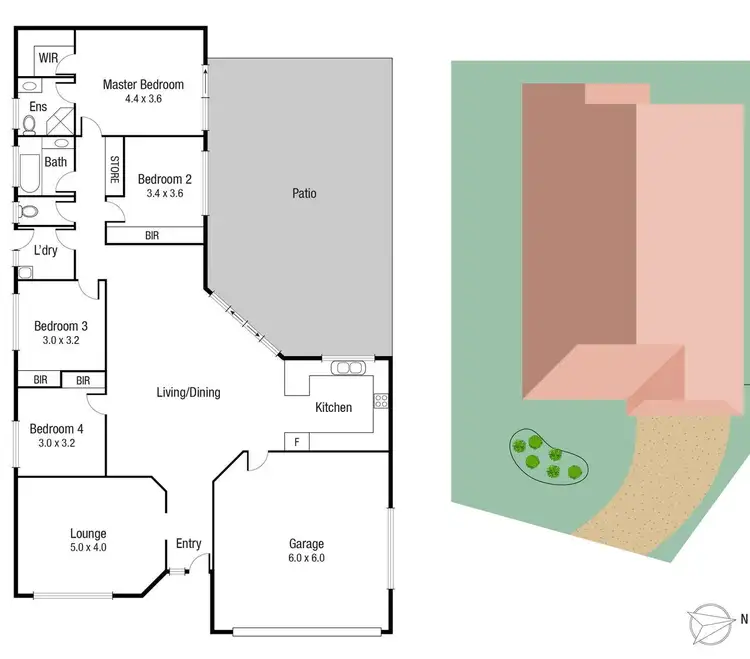 Floorplan of Homely house listing, 101 Shutehaven Circuit, Bushland Beach QLD 4818