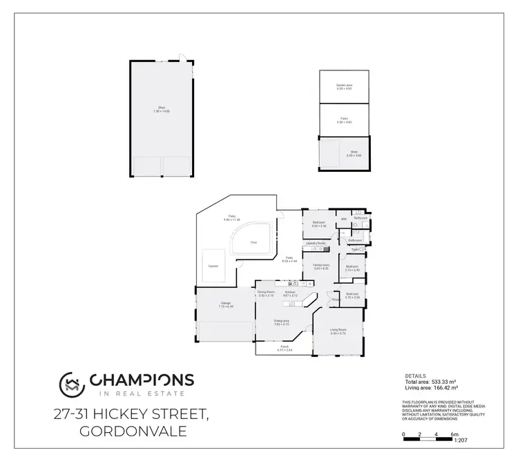Floorplan of Homely house listing, 27-31 Hickey Close, Gordonvale QLD 4865
