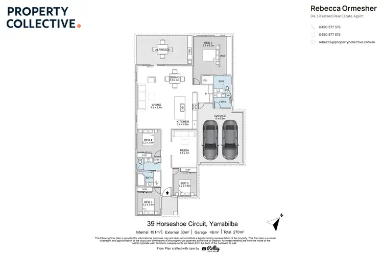 Floorplan of Homely house listing, 39 Horseshoe Circuit, Yarrabilba QLD 4207