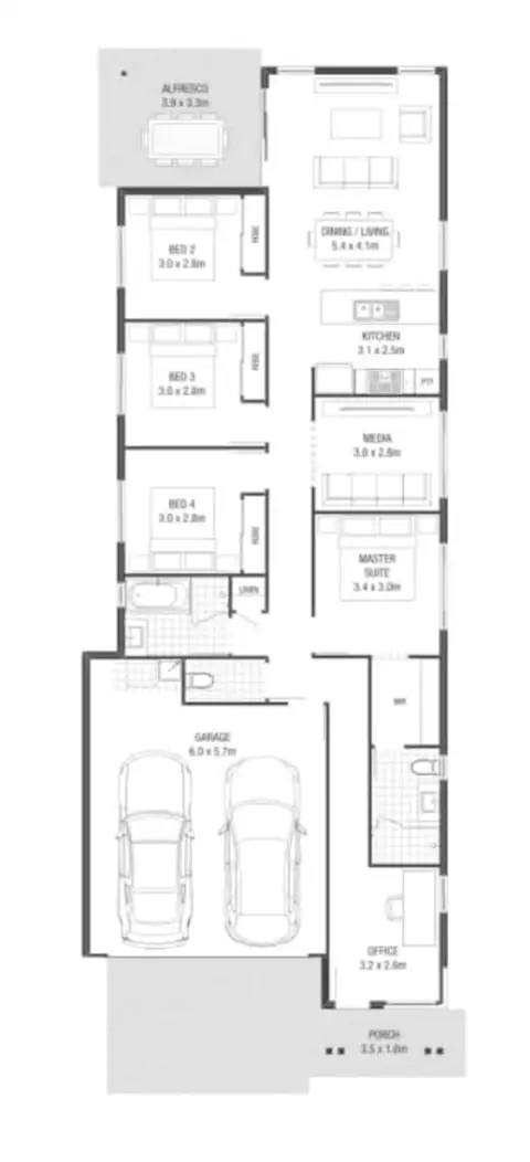 Floorplan of Homely house listing, Address available on request