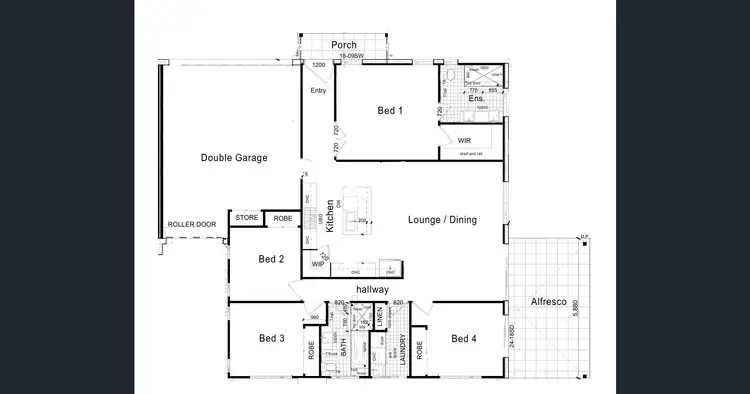 Floorplan of Homely house listing, 19A Dawn Crescent, Thornlands QLD 4164