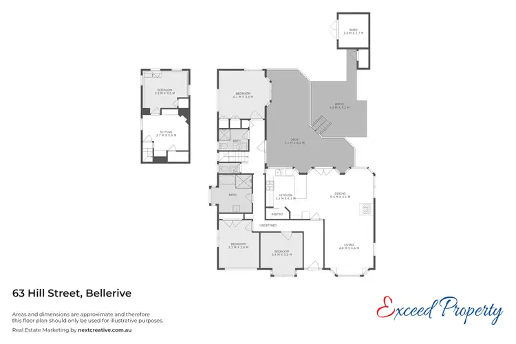 Floorplan of Homely house listing, 63 Hill Street, Bellerive TAS 7018