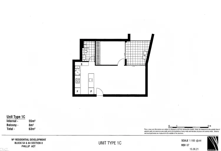 Floorplan of Homely apartment listing, 1201/49 Furzer Street, Phillip ACT 2606