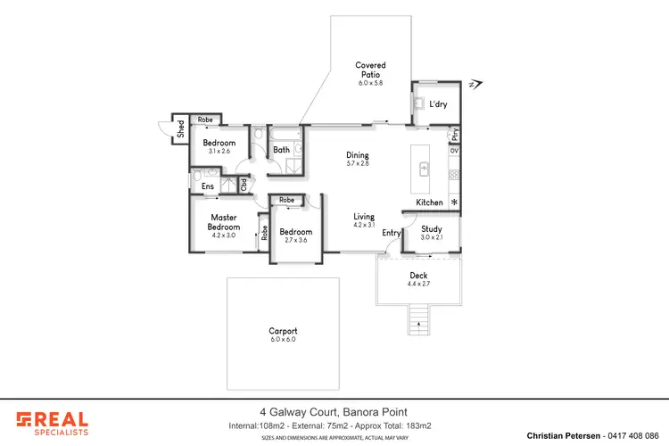 Floorplan of Homely house listing, 4 Galway Court, Banora Point NSW 2486