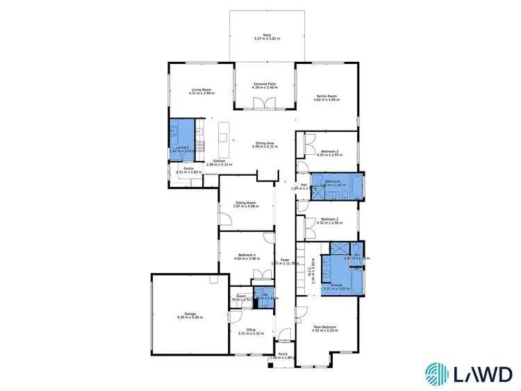 Floorplan of Homely rural property listing, 8 Walgrove Road, Yass NSW 2582