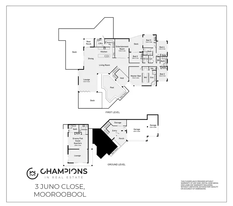 Floorplan of Homely house listing, 3 Juno Close, Mooroobool QLD 4870