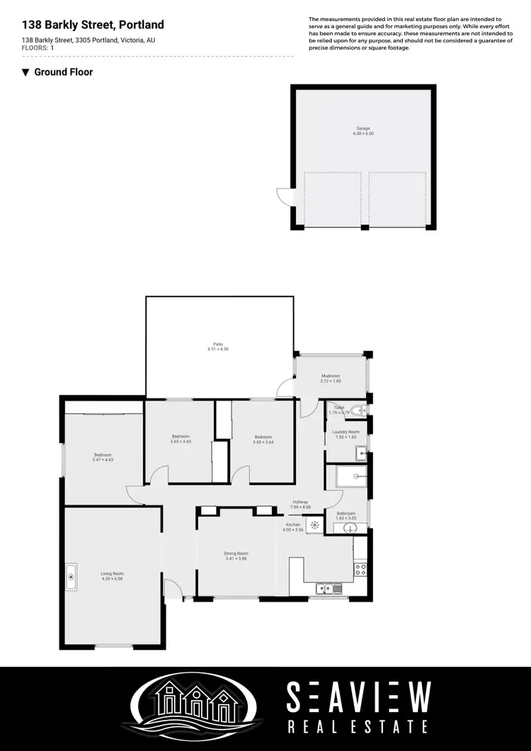 Floorplan of Homely house listing, 138 Barkly Street, Portland VIC 3305