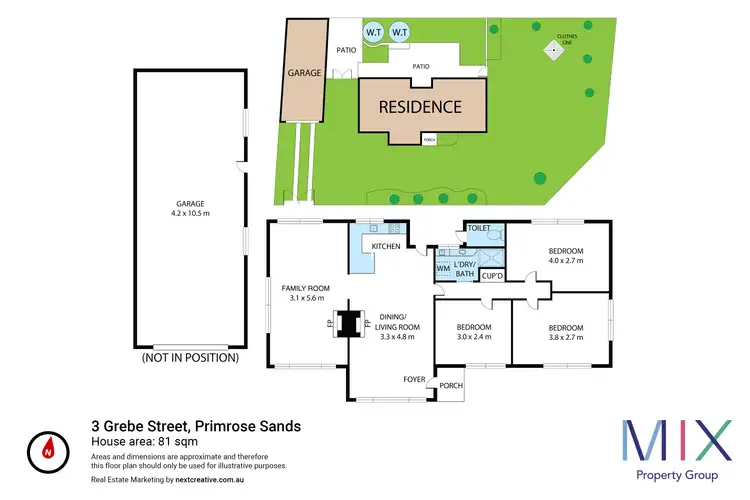 Floorplan of Homely house listing, 3 Grebe Street, Primrose Sands TAS 7173