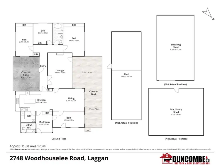 Floorplan of Homely rural property listing, 2748 Woodhouselee Road, Laggan via, Crookwell NSW 2583